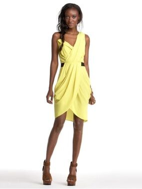 RACHEL Rachel Roy Marquesa Dress in Pistachio Size 6